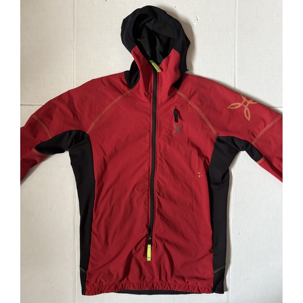 MONTURA - Women's‎ Red ALP ANORAK Activewear Outdoor Jacket - Size Large